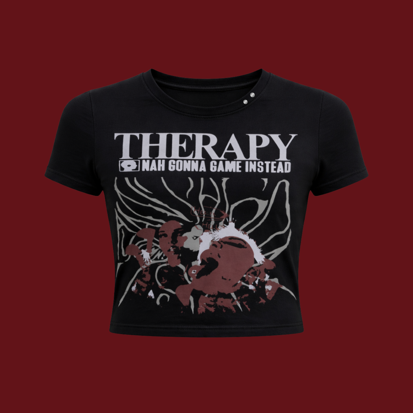THERAPY CROP TEE