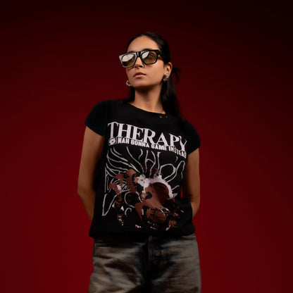 THERAPY CROP TEE