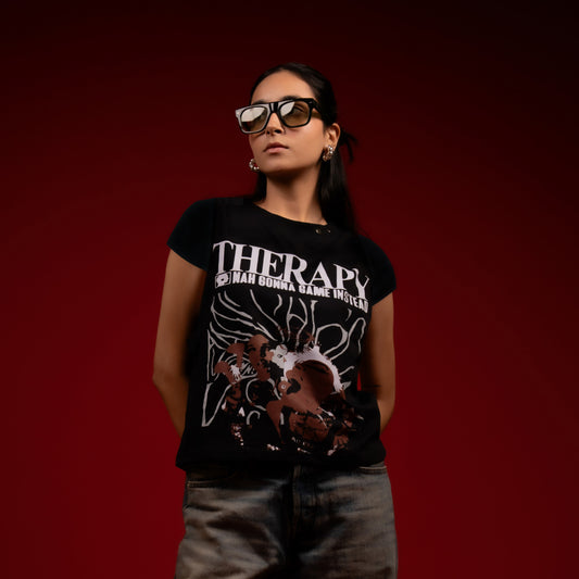 THERAPY CROP TEE