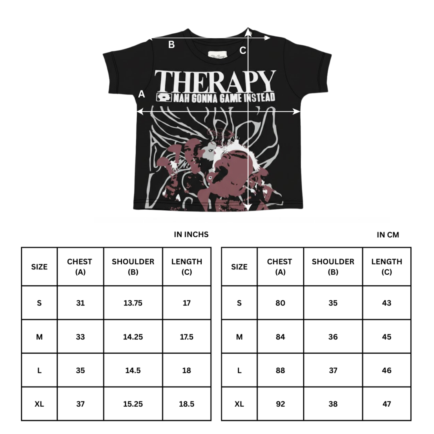 THERAPY CROP TEE